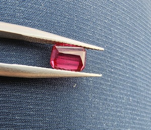 Spinelle rouge profond de qualité supérieure, taille coussin, 1,10 carat, naturel, propre à l'œil, Mogok, vente en gros - Product Image 3