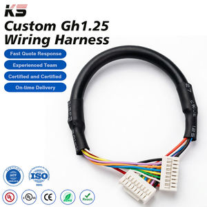 Cable Electrónico Personalizado GH1.25 de 8 Pines con Terminal de 1.25mm y Conjunto de Arnés de Cable con Terminal de Bloqueo - Product Image 1