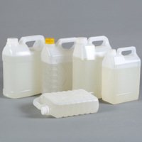 Pasokan Pabrik Jerigen HDPE Kosong 4kg 20L Wadah Persegi Food Grade, Barel Kimia untuk Kemasan Air, Tinta, Alkohol
