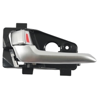 Poignée de porte intérieure de voiture OE: 83610-1Y010 Poignée de porte arrière gauche-poignée de porte intérieure chromée argentée pour KIA Picanto 2011-2016