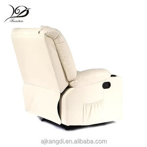 Elektrisches Leder Einzels ofa im europäischen Stil Multifunktions-Liege Vibrations massage Liegender Fuß massage stuhl - Product Image 4