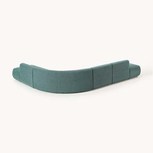 Sofá Seccional <span class=keywords><strong>en</strong></span> Forma de L de Gran Tamaño para Sala de Estar, Sofá Modular Moderno, Ligero, de Lujo y Cómodo, con Esponja, para Apartamento u Hotel - Product Image 3