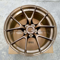Jantes forgées Maiersu en bronze brossé 18-22 pouces 5x120 5x114.3, concaves profondes, monobloc, en alliage, compatibles avec BMW M3 M4 Tesla Mustang