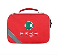 Trousse de premiers secours médicale de survie en plein air, 288 pièces, avec bande réfléchissante, sac d'urgence portable et étanche pour le lieu de travail et l'usine