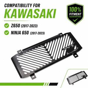 Protector de Radiador de Acero Inoxidable para <span class=keywords><strong>Kawasaki</strong></span> <span class=keywords><strong>Z650</strong></span> NINJA 650 2017-2023, Rejilla Protectora, Piezas de Modificación, MOQ 5, Venta al Por Mayor - Product Image 4