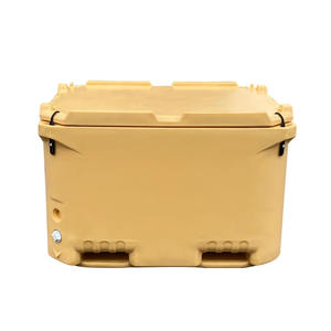 Özel 1000L Rotomolded PE/PU yalıtımlı dondurulmuş et taşıma gıda depolama için soğutucu kutu karikatür desen soğuk zincir teslimat - Product Image 2