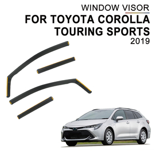 Déflecteur de vitre sur mesure en PC pour <span class=keywords><strong>Toyota</strong></span> <span class=keywords><strong>Corolla</strong></span> <span class=keywords><strong>Touring</strong></span> Sports (Break) <span class=keywords><strong>2019</strong></span> – Vente en gros INCHANNEL - Product Image 1
