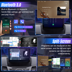 Distribuidor al por mayor Android Auto CarPlay Sistema de radio Pantalla grande Navegación GPS Reproductor de <span class=keywords><strong>MP3</strong></span> multifunción para automóvil - Product Image 3