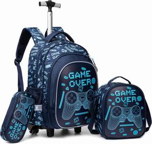 Jasminestar 3 In 1 Set 3d Unicorn Trolley School zaino per ragazzi ragazze Cute Pull Rod Fashion Set <span class=keywords><strong>di</strong></span> <span class=keywords><strong>zaini</strong></span> <span class=keywords><strong>di</strong></span> grande capacità - Product Image 4