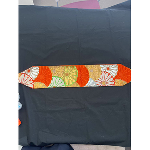 Cinturón Obi Japonés Único, Hecho a Mano con Materiales Reciclados, Cinturón para Kimono Hecho en Japón - Product Image 1