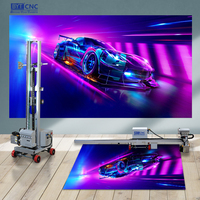 Prix de la machine d'impression murale automatique pour l'extérieur et l'intérieur avec imprimante à jet d'encre, machine de peinture murale