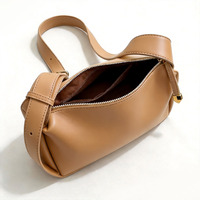 Sacs à bandoulière en cuir souple pour femmes, petits sacs à main imperméables en PU, motif litchi, fermeture éclair, vente en gros, style simple et tendance