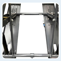 Delilai Mini-élévateur à ciseaux hydraulique ultra-mince à double vérin 3,5T - Acier au manganèse Q355B 220V/380V Garantie 12 mois