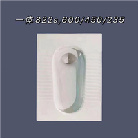 Promotion du fabricant professionnel pour les toilettes à cuvette rectangulaire de conception moderne, sanitaires en céramique pour salle de bain