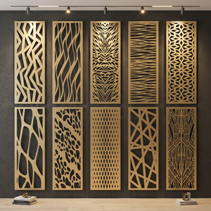 Panneaux décoratifs extérieurs en métal découpés au laser, respectueux de l'environnement, pour l'intimité, en acier inoxydable, pour portails et portes, paysage australien - Product Image 3