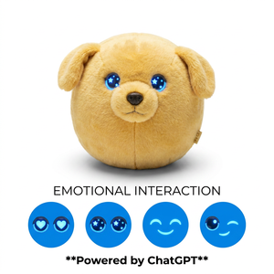 Peluche interactive vocale Golden Retriever Cuteyeah avec IA, plus de 60 langues, compagnon d'apprentissage précoce ChatGPT, Nouveauté 2026 - Product Image 4