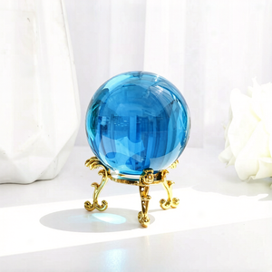 Esfera de Cristal K9 para Fotografía con Lentes, Decoración del Hogar, Adivinación o Esfera de Cristal para Predecir el Futuro con <span class=keywords><strong>Feng</strong></span> <span class=keywords><strong>Shui</strong></span> - Product Image 4