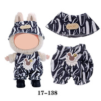 Ventes chaudes, bonne qualité, vêtements pour bébé en polyester, style dessin animé, ensemble de vêtements pour bébé, accessoires de vêtements pour poupée mignons