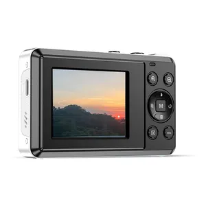 Popüler 16x dijital Zoom kameralar 4K 30fps Webcam dijital kamera 2.4 inç ekran 48MP dijital kameralar