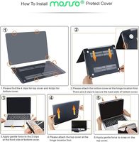 Coque rigide en plastique personnalisé multicolore résistant aux rayures pour ordinateur portable coque mate pour macbook Air 13.3/13.6 2022 M2 A2681