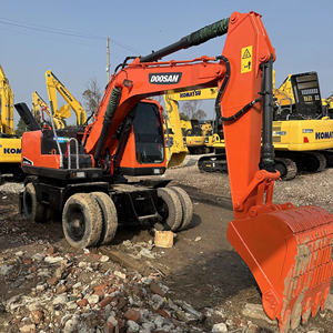 Pelle DH150W-7 DOOSAN haute performance 15 tonnes pelle moyenne populaire machines d'ingénierie d'occasion roulement de pompe de boîte de vitesses - Product Image 1