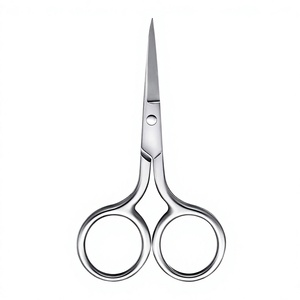 Ciseaux à cuticules ultra-fins en acier inoxydable Bahasa Pro Sharp pour femmes, lame droite, ciseaux de manucure et de sourcils - Product Image 4
