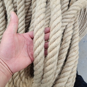Corde en chanvre torsadée en jute naturelle 30MM, couleur personnalisable, portable, légère, pour fitness, exercice, escalade, décoration de balustrades, corde de traction - Product Image 3