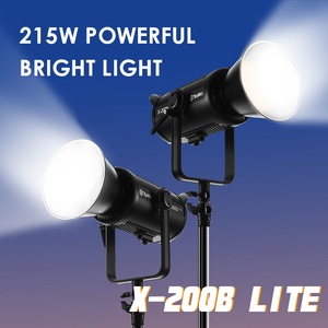TOLIFO X-200S <span class=keywords><strong>lite</strong></span> 215W 5600K Daylight LED COB Video Light 8FX Efeitos de luz APP Controle Fotografia Estúdio Iluminação Equipamento - Product Image 6