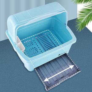 <span class=keywords><strong>Escurridor</strong></span> <span class=keywords><strong>de</strong></span> <span class=keywords><strong>Platos</strong></span> <span class=keywords><strong>de</strong></span> Plástico con Tapa, <span class=keywords><strong>Precio</strong></span> Directo <span class=keywords><strong>de</strong></span> Fábrica, Organizador <span class=keywords><strong>de</strong></span> Almacenamiento para <span class=keywords><strong>Platos</strong></span> y Cubiertos - Product Image 3