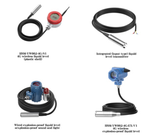 Capteur de niveau d'eau submersible 4-20 mA, plage de mesure 0-5 m, piézomètre - Product Image 6