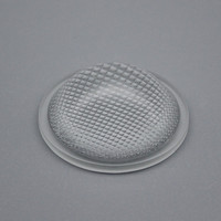 Collimateur LED transparent en verre de 50 mm, lentille COB à 60 degrés