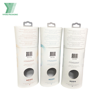 Tube en papier d'emballage biodégradable, recyclable et de qualité supérieure, personnalisé pour le rangement des sous-vêtements, des chaussettes et des serviettes