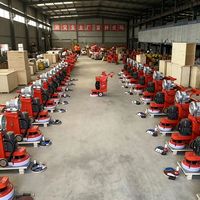 Machine de polissage de sol en béton humide et sec à moteur, haute efficacité, OEM/ODM, fournie directement par l'usine