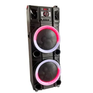 J-bl-altavoz inalámbrico con bluetooth, dispositivo móvil extremo para exterior, portátil, para fiesta, de madera dual, caja de altavoces para dj de 15 pulgadas, venta al por mayor