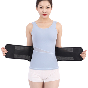 Sabuk penyangga pinggang dan perut, ikat pinggang bawah, nyeri punggung, sistem tali serut dapat disesuaikan - Product Image 3