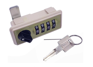 4 अंकों के साथ सुरक्षित ताला मास्टर कुंजी यांत्रिक ताले उपयोग स्टील फर्नीचर फाइलिंग कैबिनेट लाकर्स जिम - Product Image 4