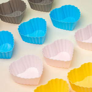 Silicone cupcake Baking ly nhà máy, tái sử dụng <span class=keywords><strong>muffin</strong></span> cupcake lót chủ sở hữu cho Đảng giáng sinh, dễ dàng làm sạch Pastry <span class=keywords><strong>Muffin</strong></span> khuôn mẫu - Product Image 1