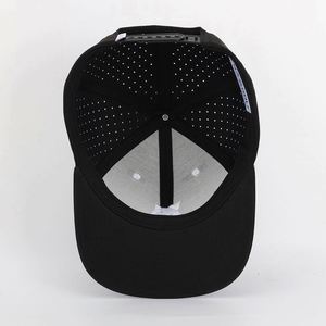 Gorra Snapback de 6 Paneles de Poliéster de Alta Calidad, Impermeable, con Perforaciones Cortadas a Láser, Logotipo Personalizado, Bordado 3D - Product Image 6