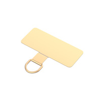 Correa para Teléfono Inteligente, Cordón con Parche Metálico, Lazo, Correa de Mano, Accesorios para Teléfono