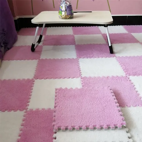 10pcs, bedroom rug, furry, white fluffy rugsolid color rugs, washable floor rug, super soft modern shag area rug