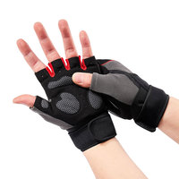 Guantes de Gimnasio con Absorción de Impactos para Levantamiento de Pesas, Protección para Entrenamiento, Correas Ajustables para Muñeca, Guantes para Ciclismo y Entrenamiento, Precio al por Mayor