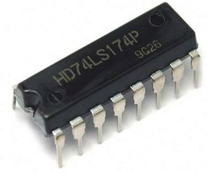 HD74LS174P meilleur prix. - Product Image 1