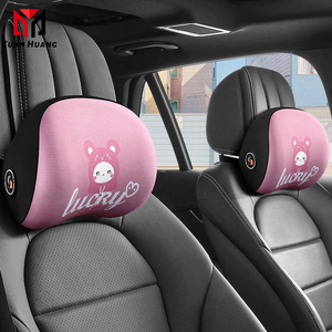 H507 Massage Car <strong>Headrest</strong> Lumbar Neck Pillow Memory Foam Cushion for Cars <strong>Bed</strong> Rest &amp; Reading Pillows - Product Image 6