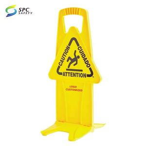 Commercio all'ingrosso di plastica multicolore piramide Quadrate avvertimento segnaletica di sicurezza cono attenzione pavimento bagnato segno cono scivoloso - Product Image 2