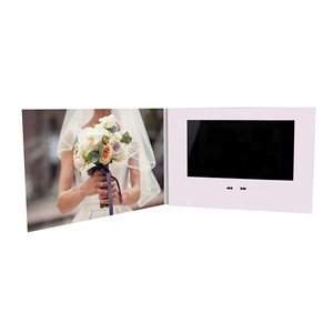 7 "Pantalla LCD Digital <span class=keywords><strong>de</strong></span> invitación <span class=keywords><strong>de</strong></span> boda tarjetas <span class=keywords><strong>de</strong></span> felicitación <span class=keywords><strong>de</strong></span> vídeo folleto - Product Image 5