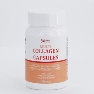 حبوب الكولاجين المتعددة من شركة تصنيع المعدات الأصلية ، كبسولات ببتيدات الكولاجين ، فيتامين سي بيوتين ، مكملات شعر الأظافر تشمل أقراص مضادات الأكسدة - Product Image 1