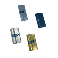 LCKLUX Vendedor caliente Hierro/Latón/Zinc/Cilindro de bloqueo de aluminio 3 Llaves Alta seguridad Fácil instalación 60/70mm