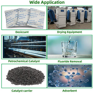 كرات منشطة من الألومينا 3-5 كرات ألومينا حاملة محفز ممتزة مسامية من الألومينا - Product Image 6