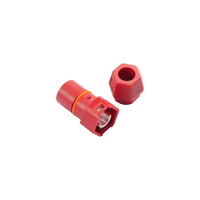 Connecteur anti-étincelles haute intensité QS10H 210A 500V DC PA66 UL94-V0, prise d'alimentation pour batterie lithium de stockage d'énergie de moto électrique