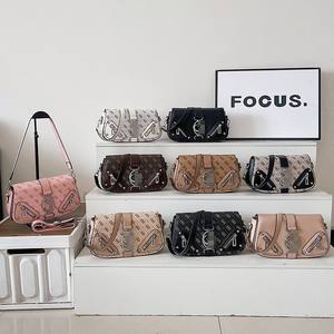 Элитные дизайнерские женские сумки известных брендов с застежкой-молнией и декором из заклепок, модный стиль, новая коллекция - Product Image 2